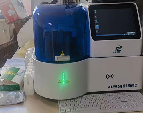 维生素检查仪器进样系统清洗